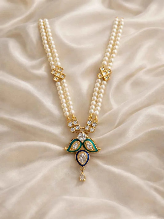 Classic Pearl Shringar Mala for God
