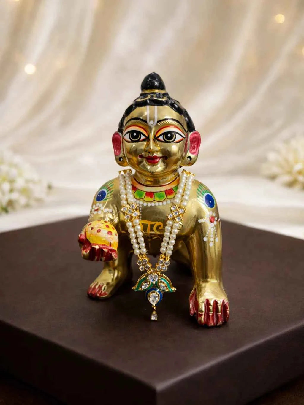 Classic Pearl Shringar Mala for God