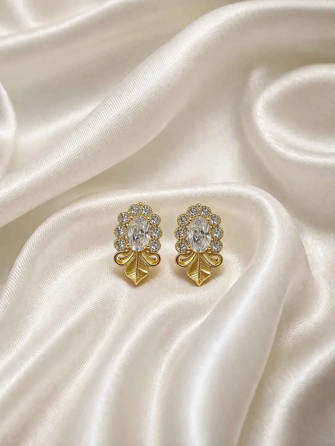 Crystal AD Earrings for Deity