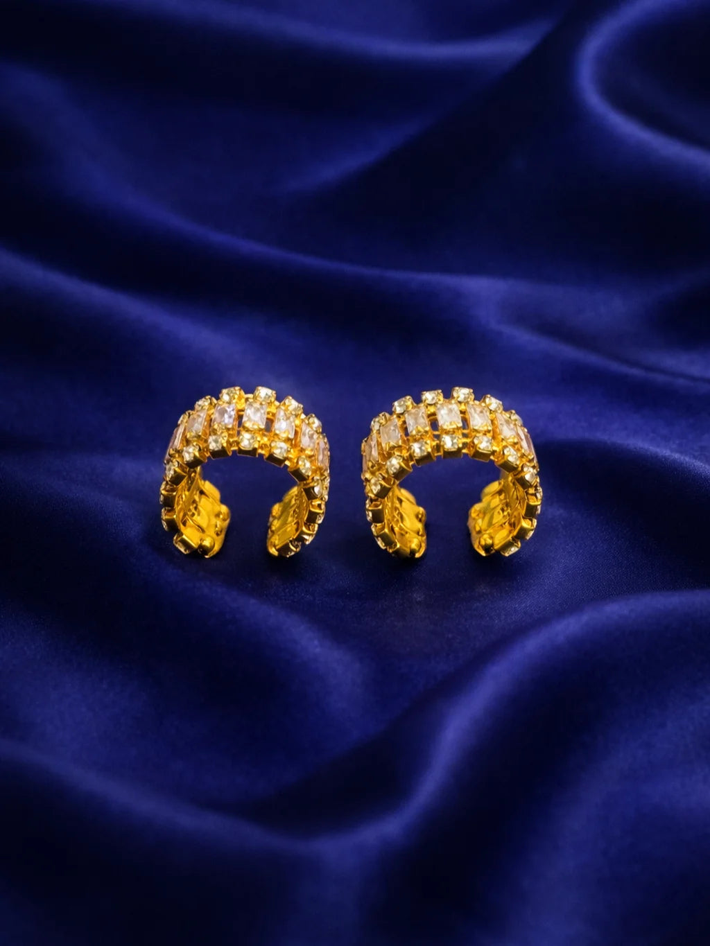 Crystal Ratna bangles for Laddu Gopal with sparkling crystal stone design