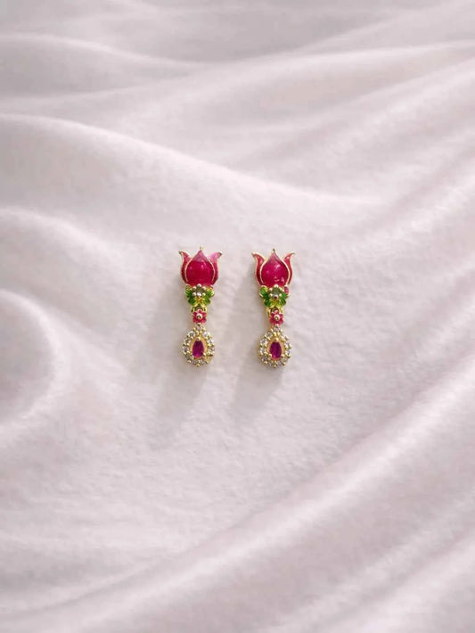 Designer God Shringar Earrings