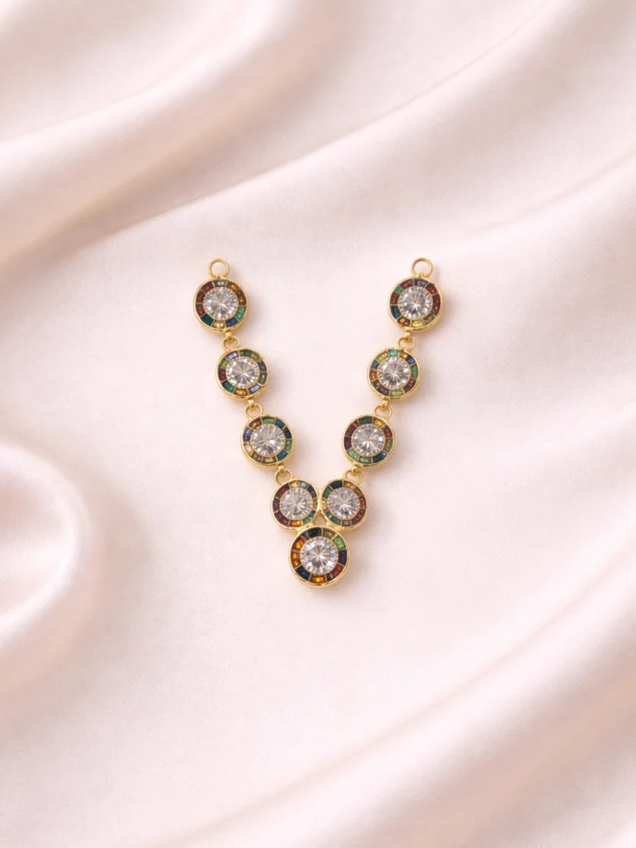 Divine multicolor Laddu Gopal jewellery for festive royal shringar