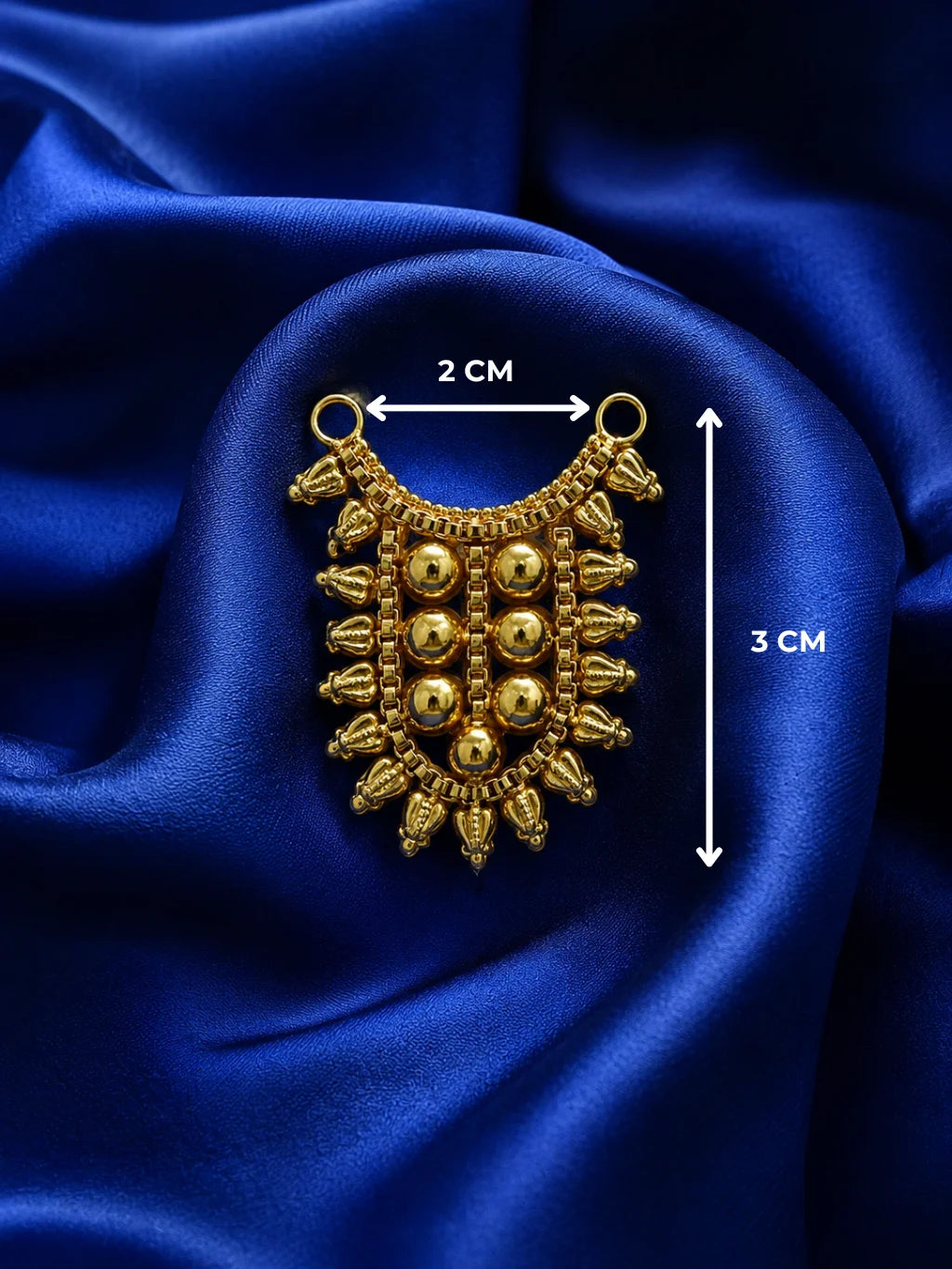 Gold-Plated Rajwadi Jewellery for Deity