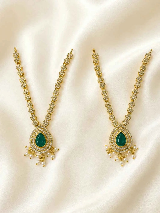 Harit Manjari Haar for Radha Krishna