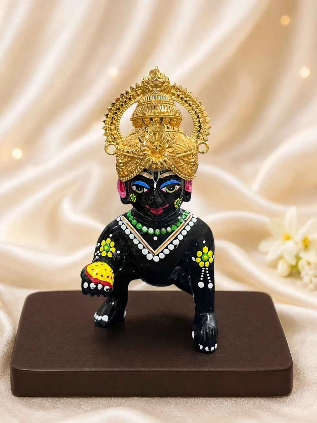 Mandal Gold Plated Mukut for Deity