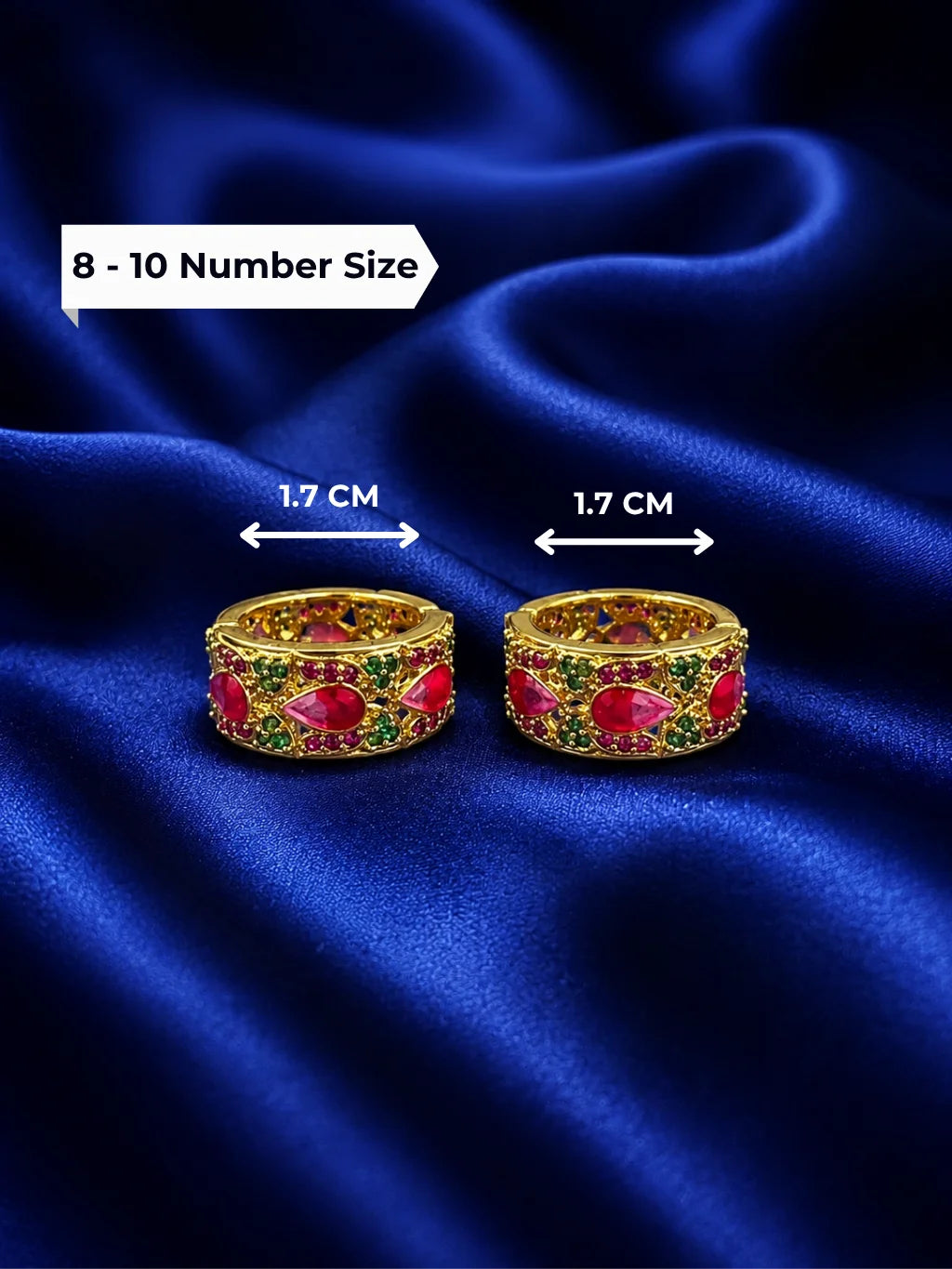 Meenakari AD Kada Bangles for Deity
