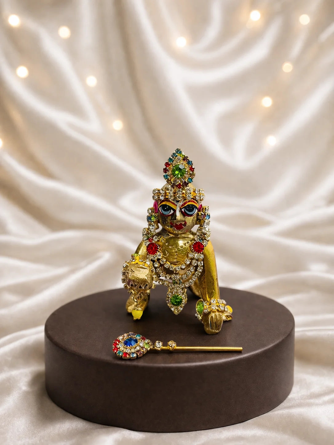 Multi Color Mukut Mala Set for Laddu Gopal
