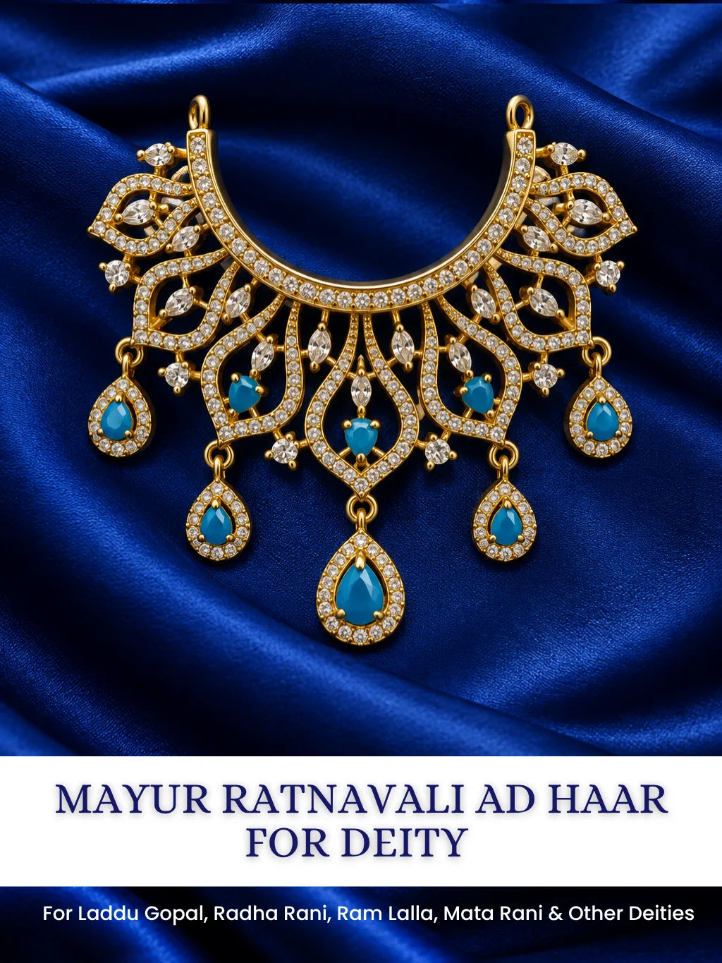 Neel Ratna AD Choker for deity