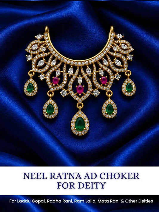 Neel Ratna AD Choker for Deity