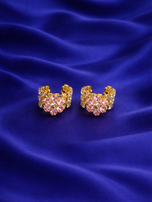 Pastel pink Divya bangles for Laddu Gopal with elegant traditional design