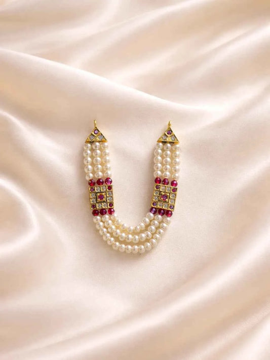 Pearl - AD Studded Laddu Gopal Jewellery