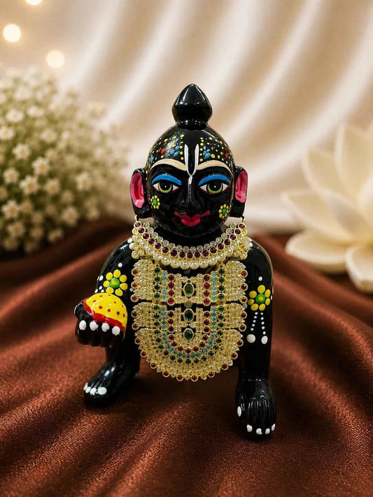Rajratna Temple AD Necklace for Deity