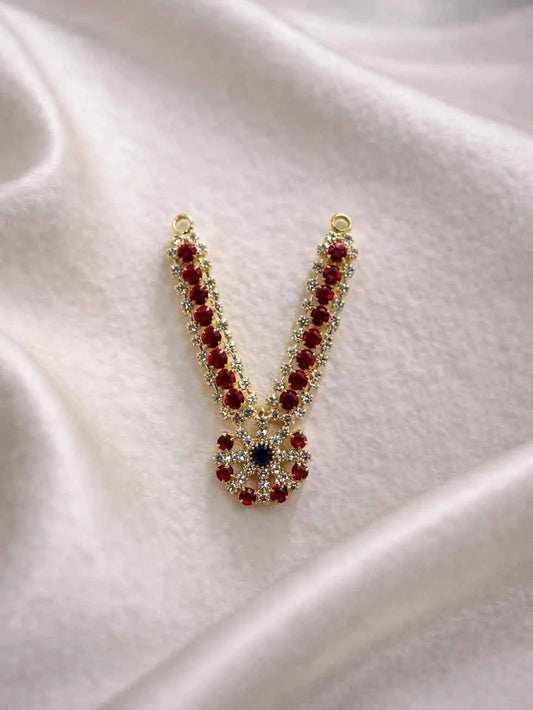 Red Chakra Jewellery for Deity