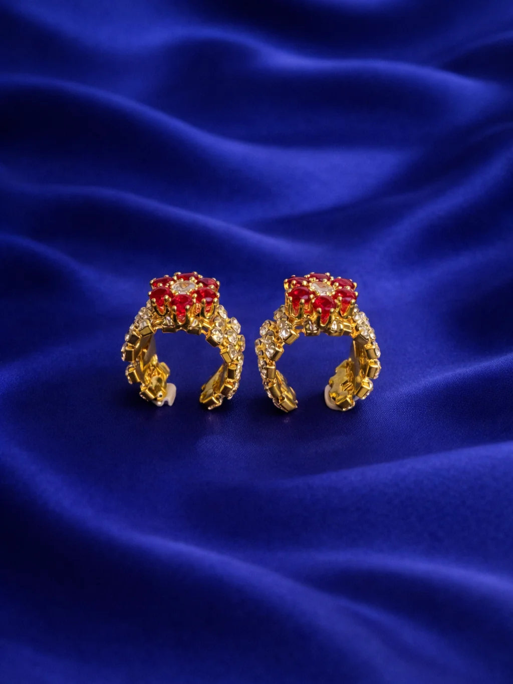 Red Divya bangles for Laddu Gopal with elegant traditional design