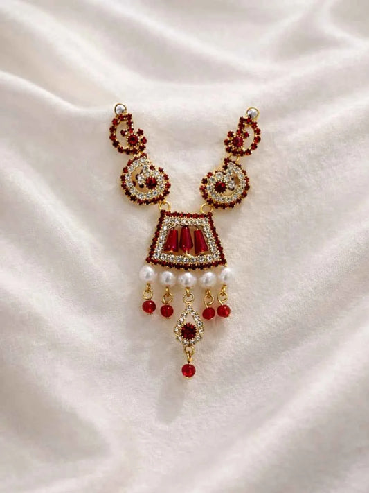 Red Designer Jewellery for God