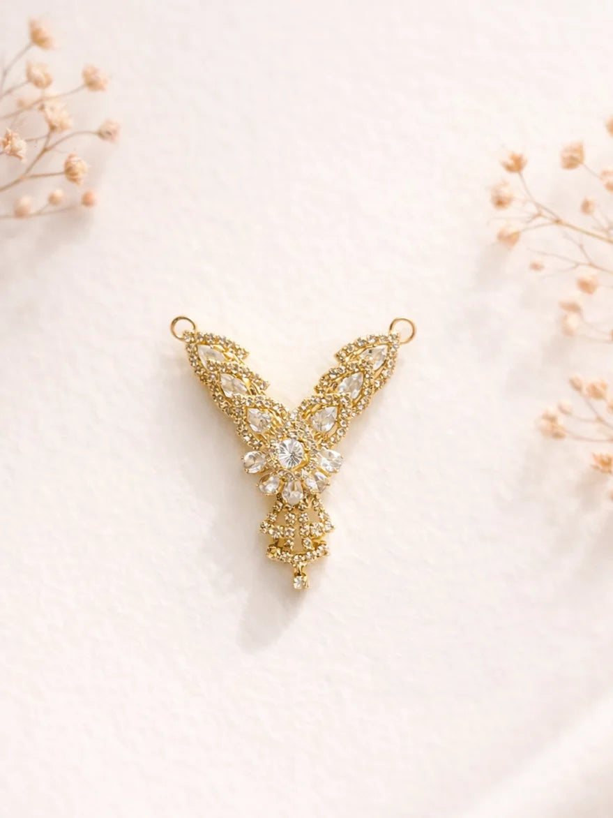 Silver AD work Laddu Gopal jewellery for elegant divine shringar