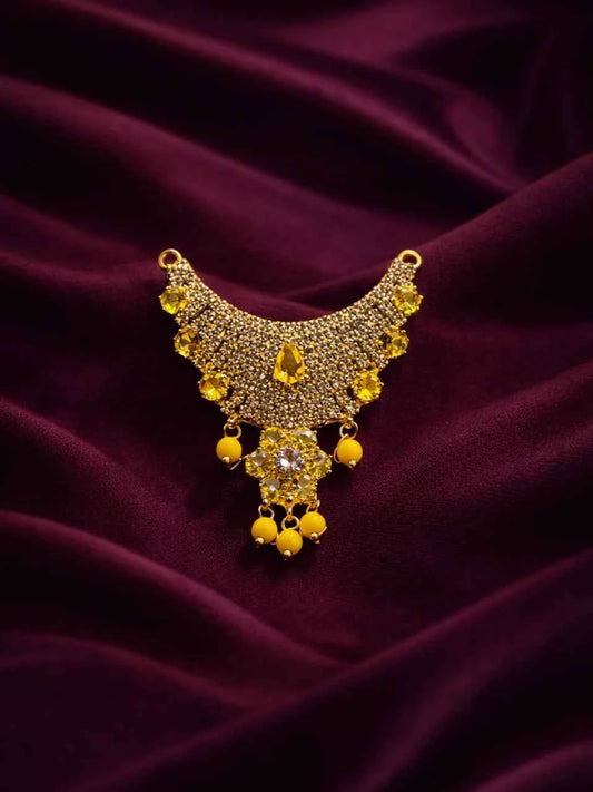 Yellow Devotional God Jewellery