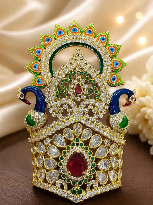Yuvraj Shringar Mukut for Deity