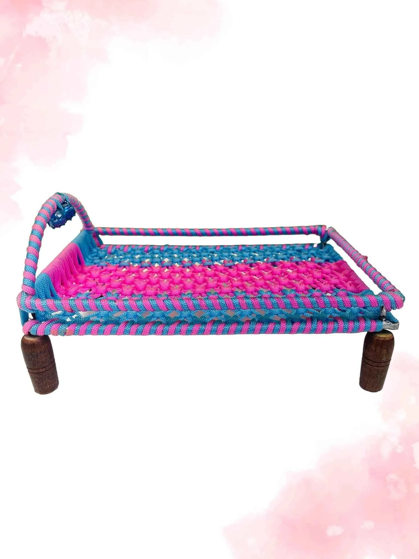 Wooden Charpai for Laddu Gopal