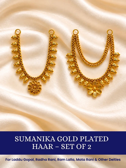 Sumanika Gold Plated Haar - Set of 2