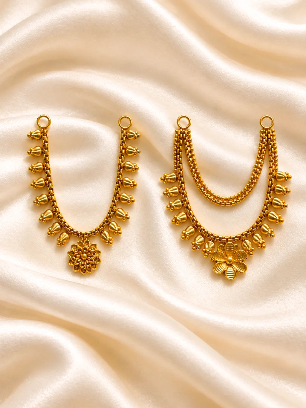 Sumanika Gold Plated Haar - Set of 2