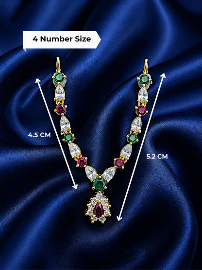 Celestial AD Stone Jewellery for Deity
