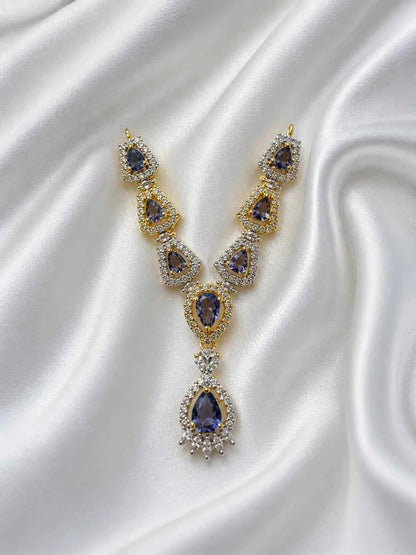 Floral Minakari Necklace for Deity