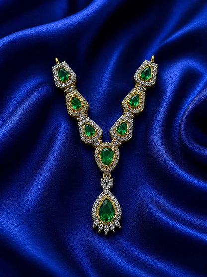 Floral Minakari Necklace for Deity