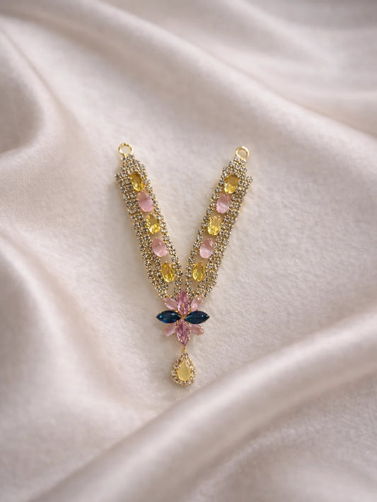 AD flower mala for deity with premium design for divine shringar