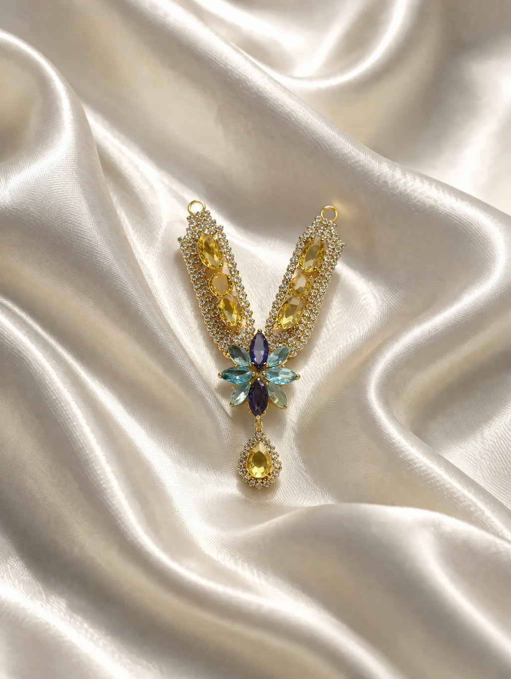 AD flower mala for deity with premium design for divine shringar