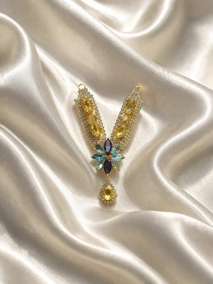 AD flower mala for deity with premium design for divine shringar