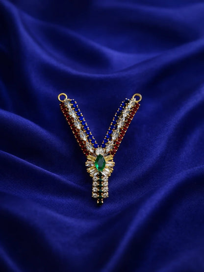 AD Stone Laddu Gopal Jewellery