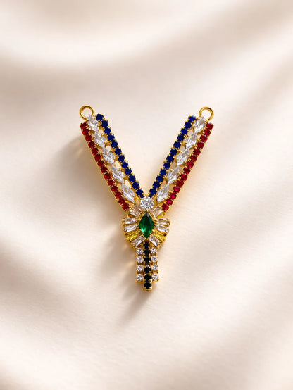 AD Stone Laddu Gopal Jewellery