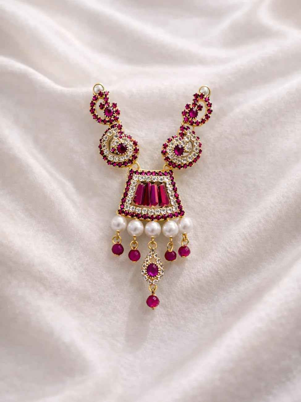 Berry Color Designer Jewellery for God