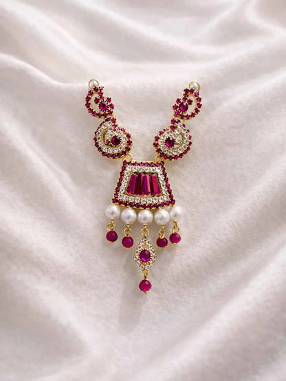 Berry Color Designer Jewellery for God