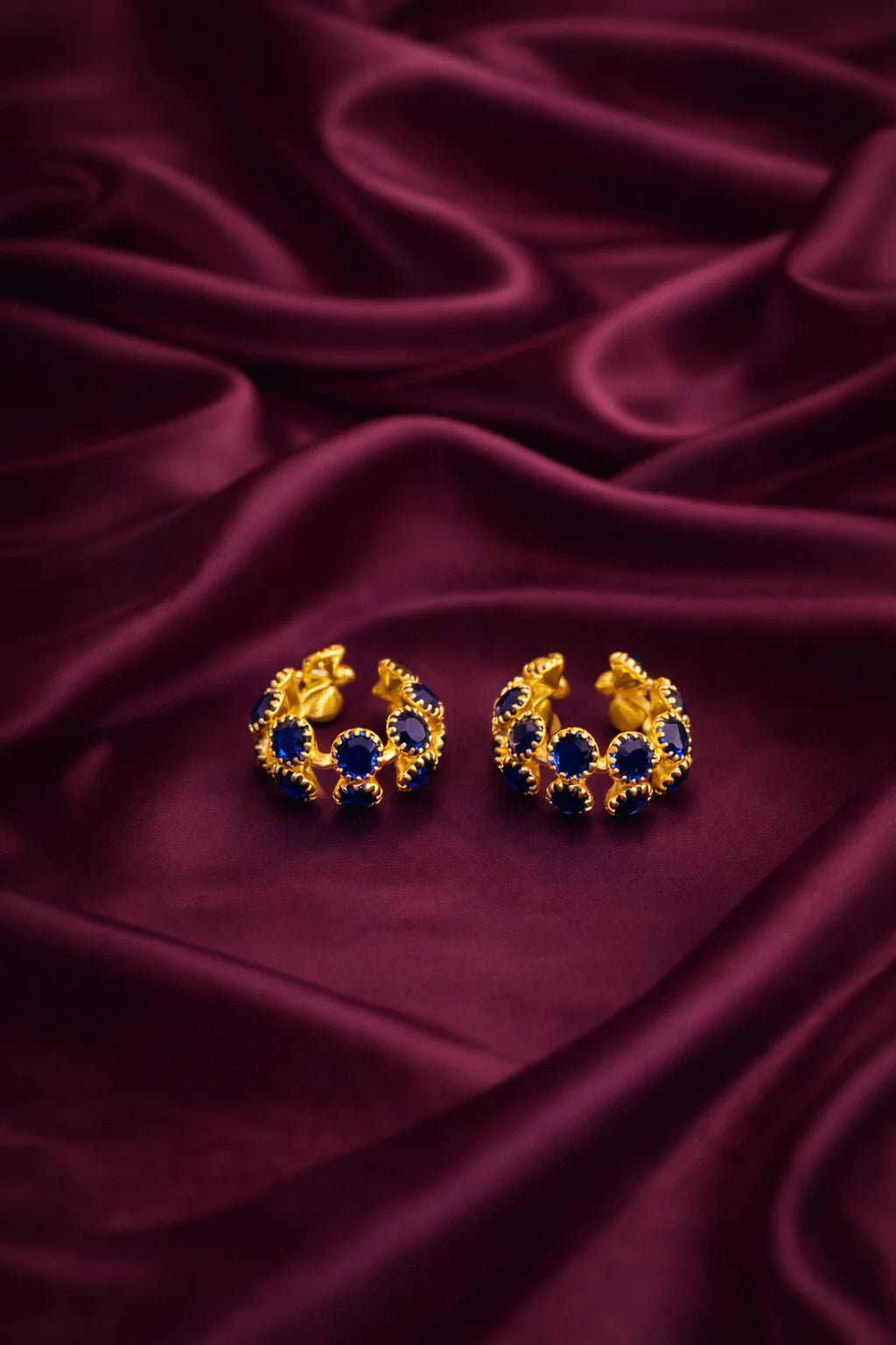 Blue stone Laddu Gopal bangles for Thakur Ji hand shringar