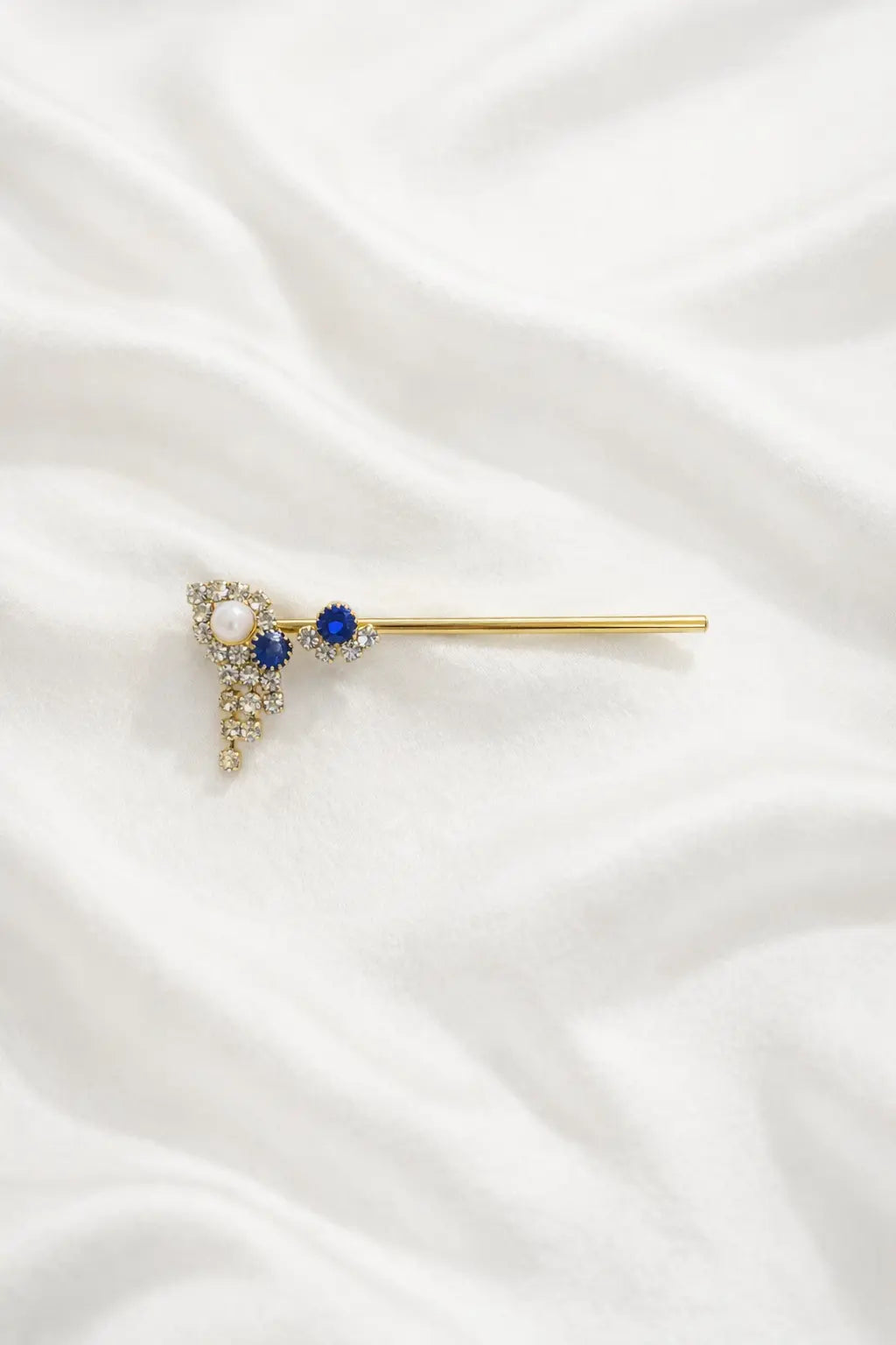 Blue stone work Laddu Gopal basuri designer Krishna flute