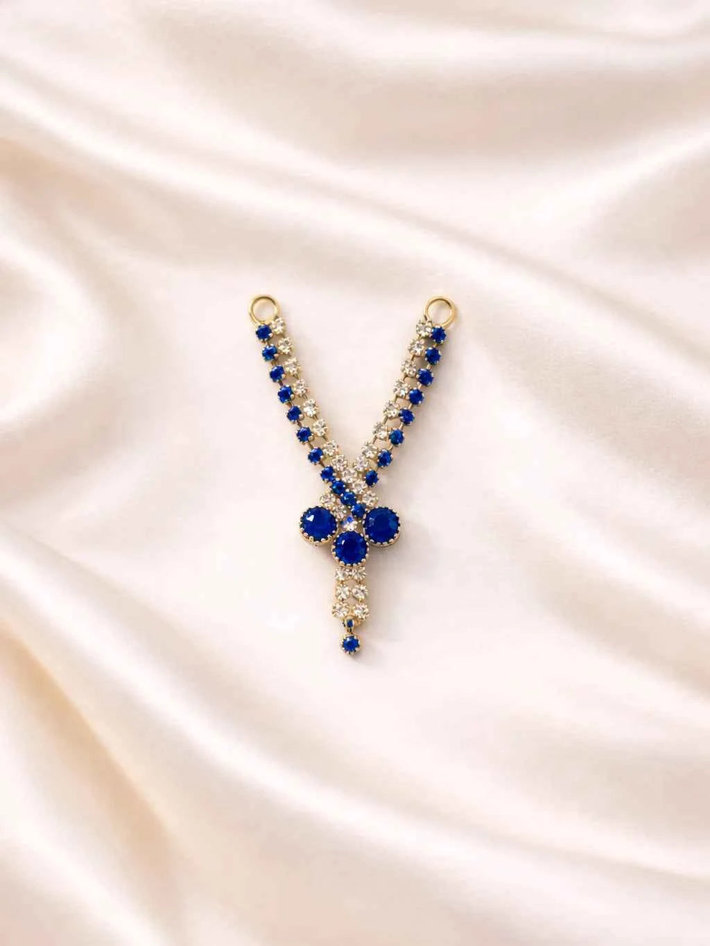 Laddu Gopal Jewellery - Blue Stone