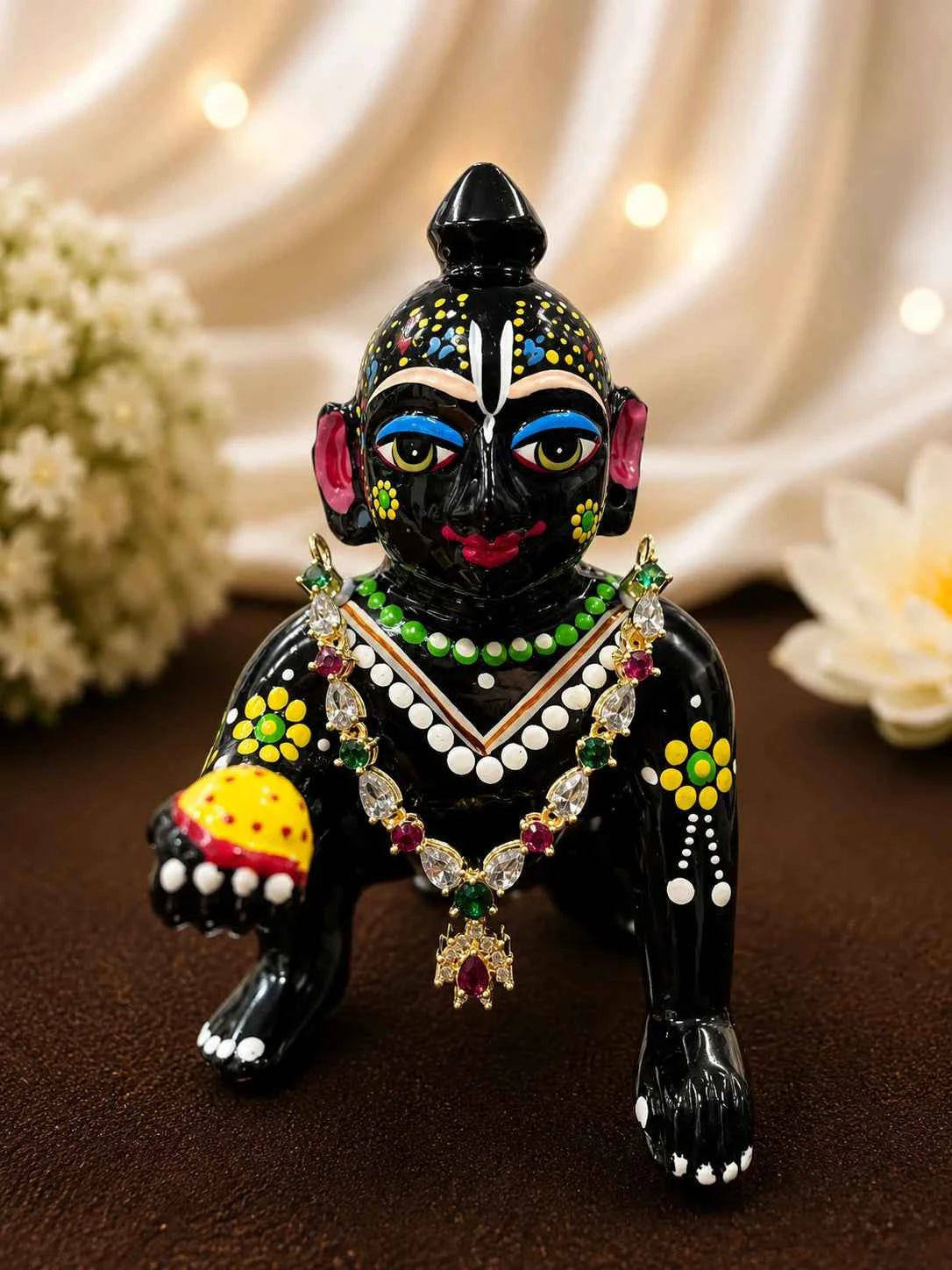 Celestial AD Stone Jewellery for Deity