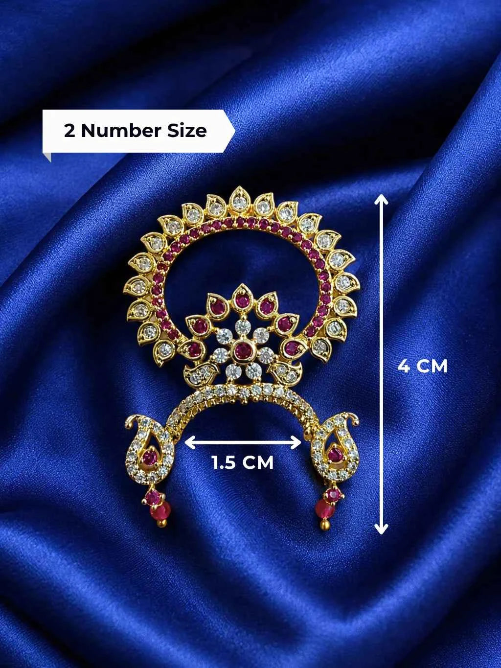 Chandrakala AD Mukut for Deity