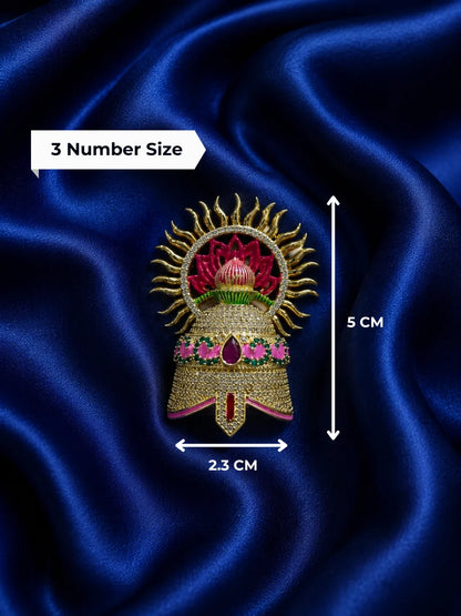 Chandrika Mukut for Deity