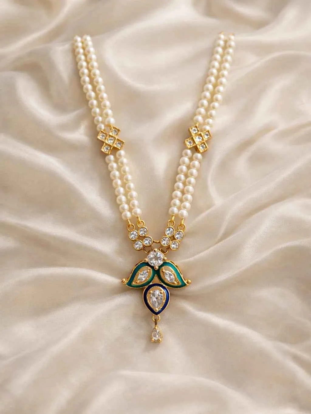 Classic Pearl Shringar Mala for God