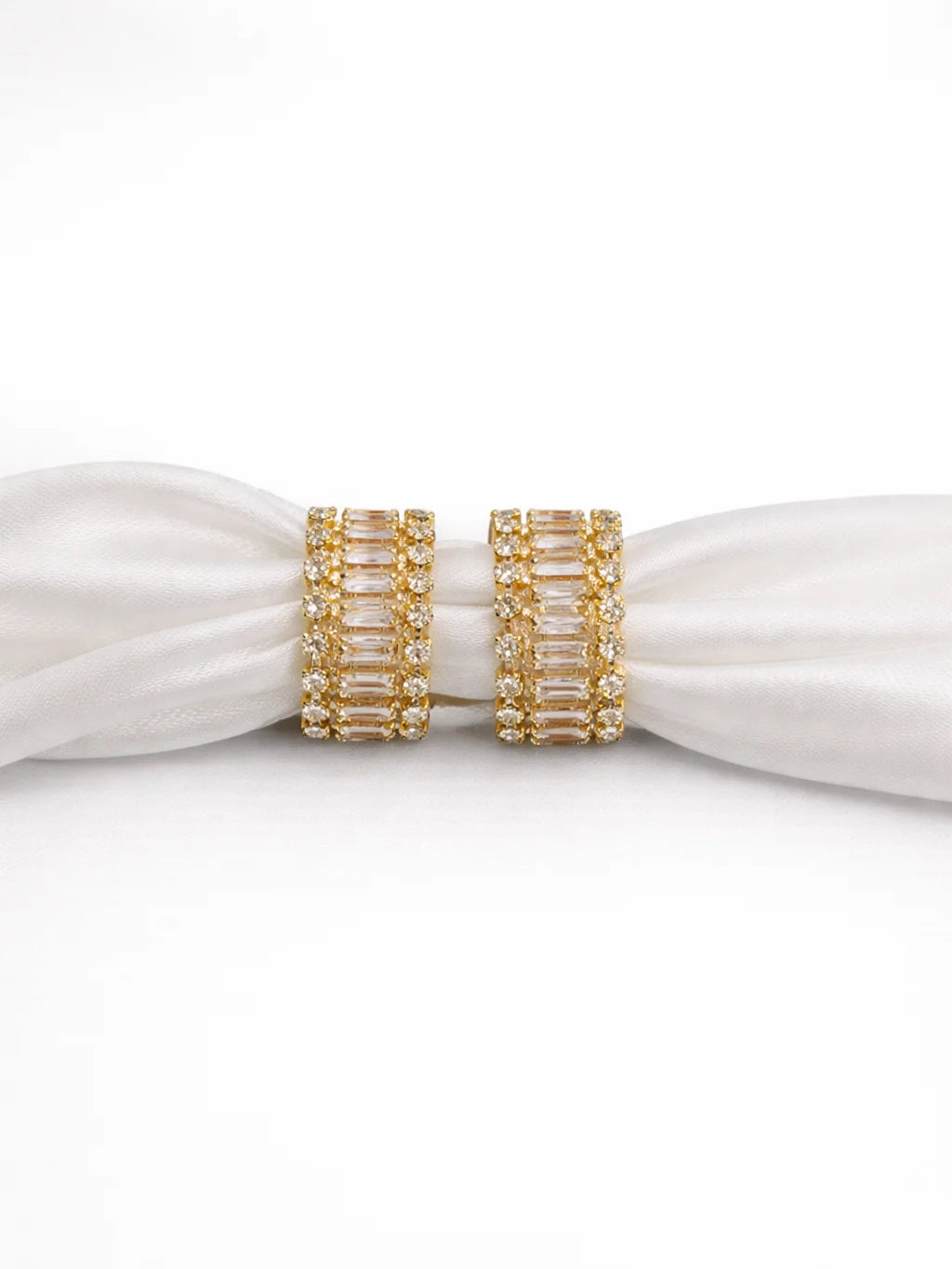 Crystal Ratna bangles for Laddu Gopal with sparkling crystal stone design