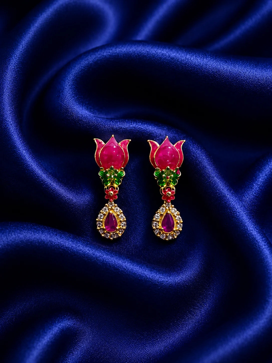 Designer God Shringar Earrings