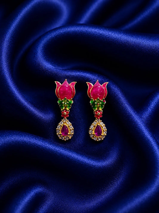 Designer God Shringar Earrings