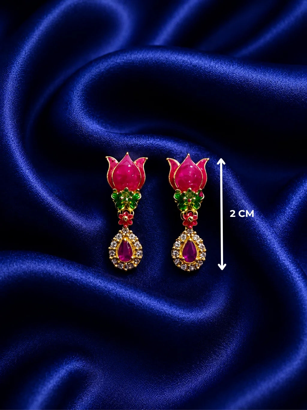 Designer God Shringar Earrings