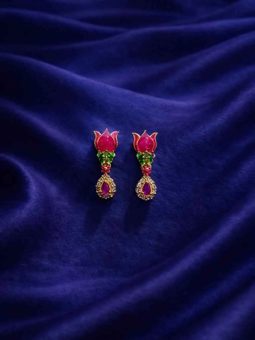 Designer God Shringar Earrings