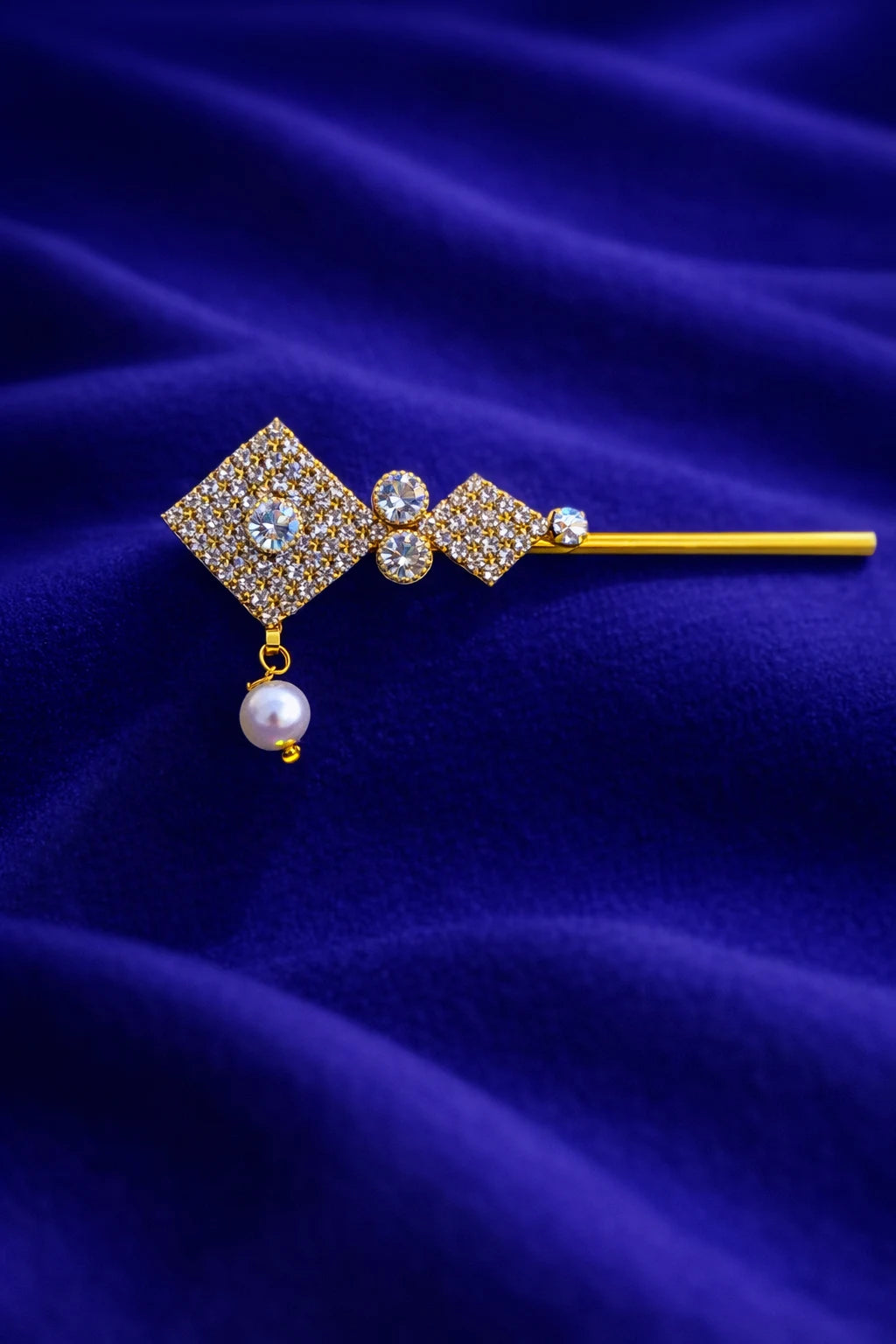 Designer silver stone Laddu Gopal flute for royal shringar