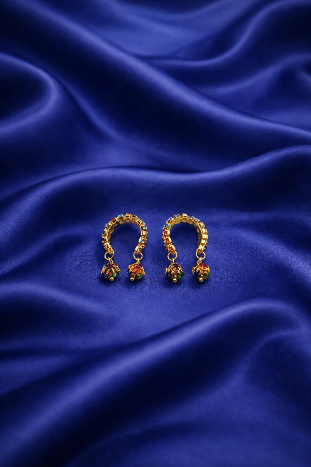 Stone work designer latkan style Laddu Gopal Kada 