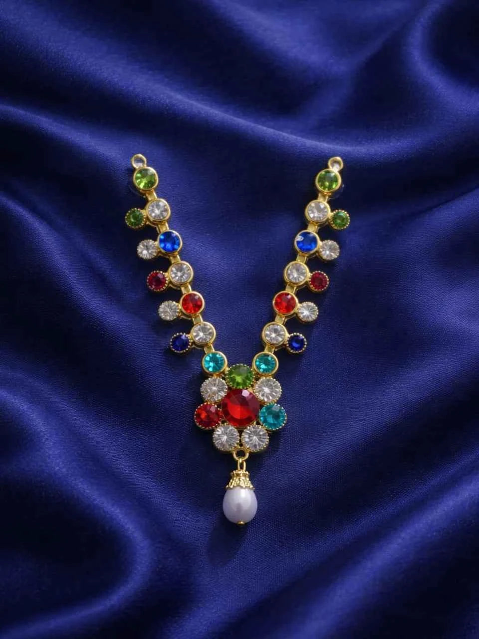 Designer Multicolor Stone Mala for God